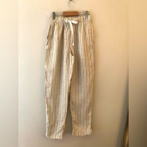 H&M Linen Wide Leg Trousers